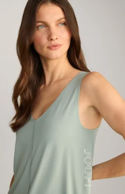 Loungewear Tank-Top in Sea Grass