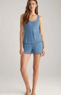 Loungewear Top in Ocean Blue