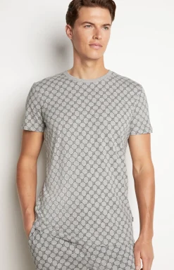 Loungewear T-Shirt in Grau