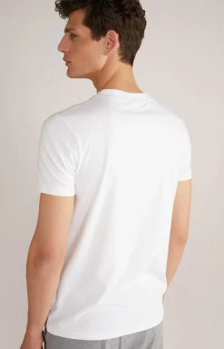 Loungewear T-Shirt in Weiß