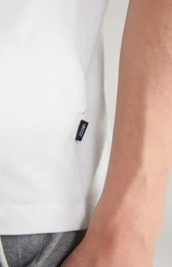 Loungewear T-Shirt in Weiß