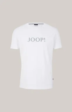 Loungewear T-Shirt in Weiß