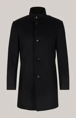 Mantel Maron in Schwarz