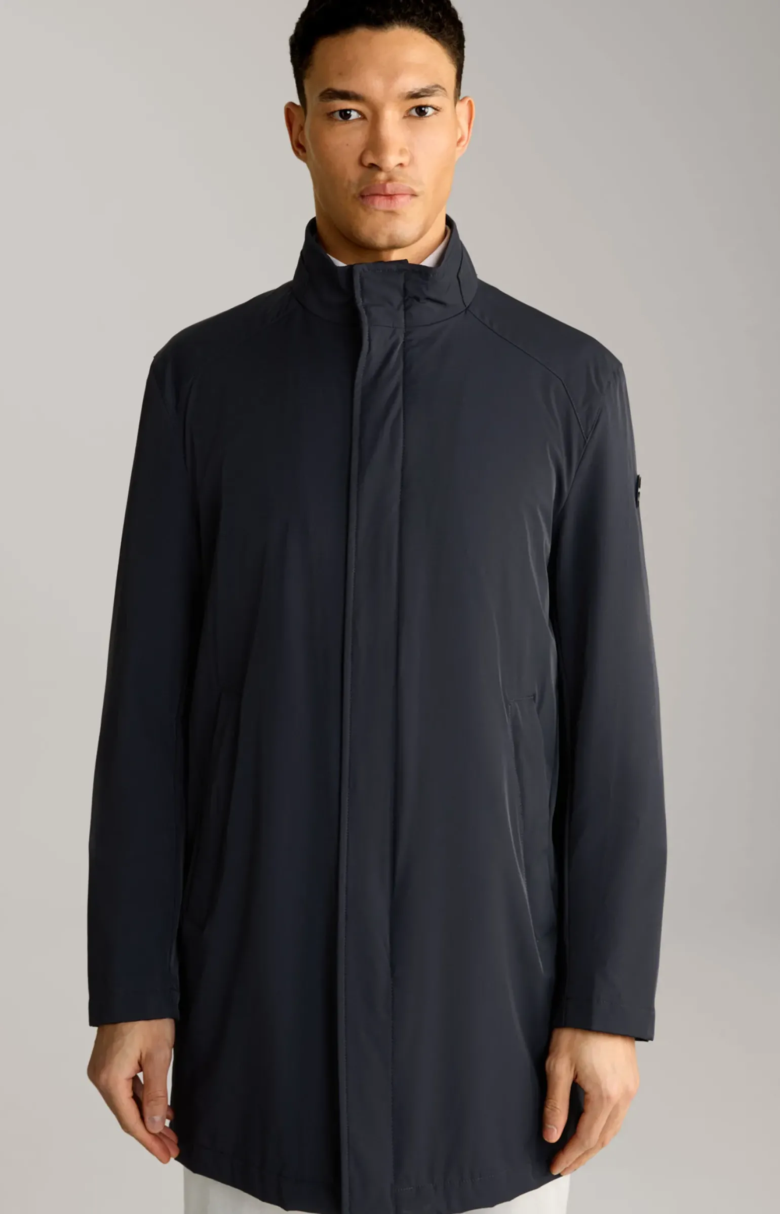 Mantel Tyrens in Dunkelblau