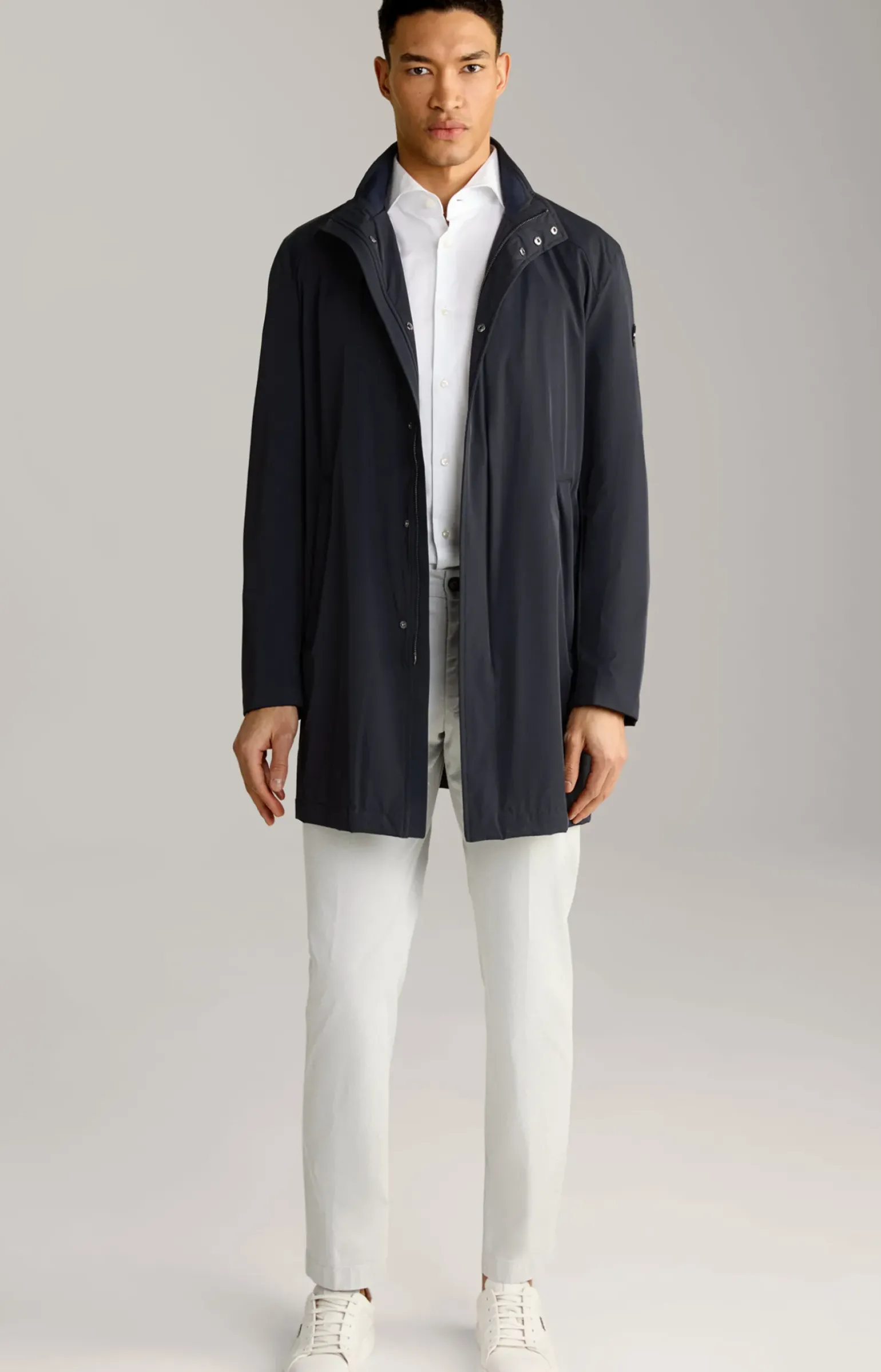 Mantel Tyrens in Dunkelblau