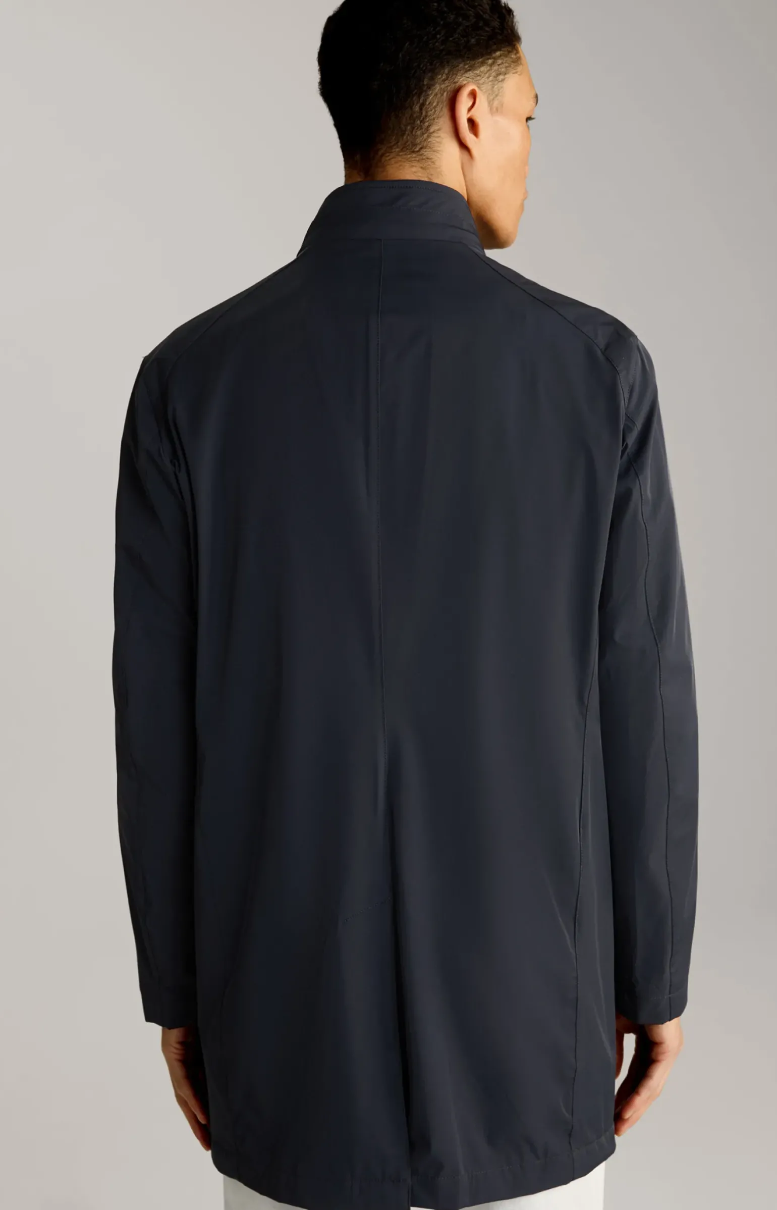 Mantel Tyrens in Dunkelblau