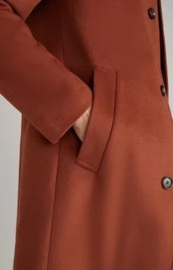 Mantel Varo in Braun