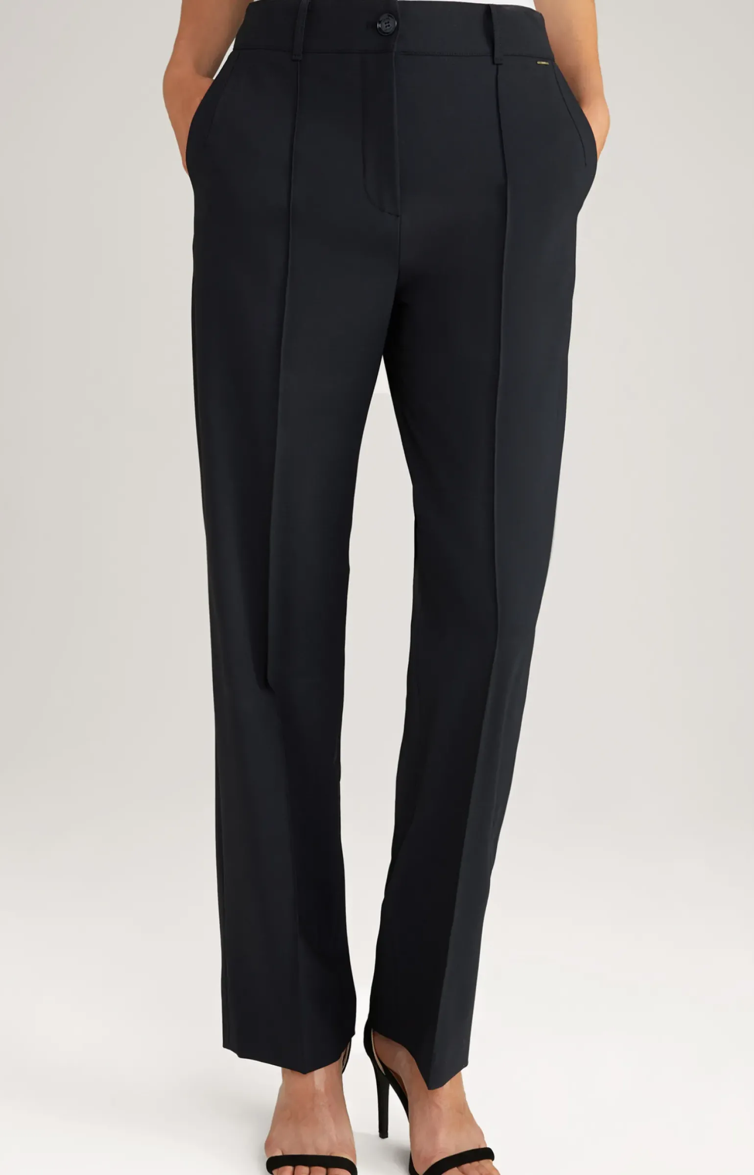 Marlenehose in Dunkelblau