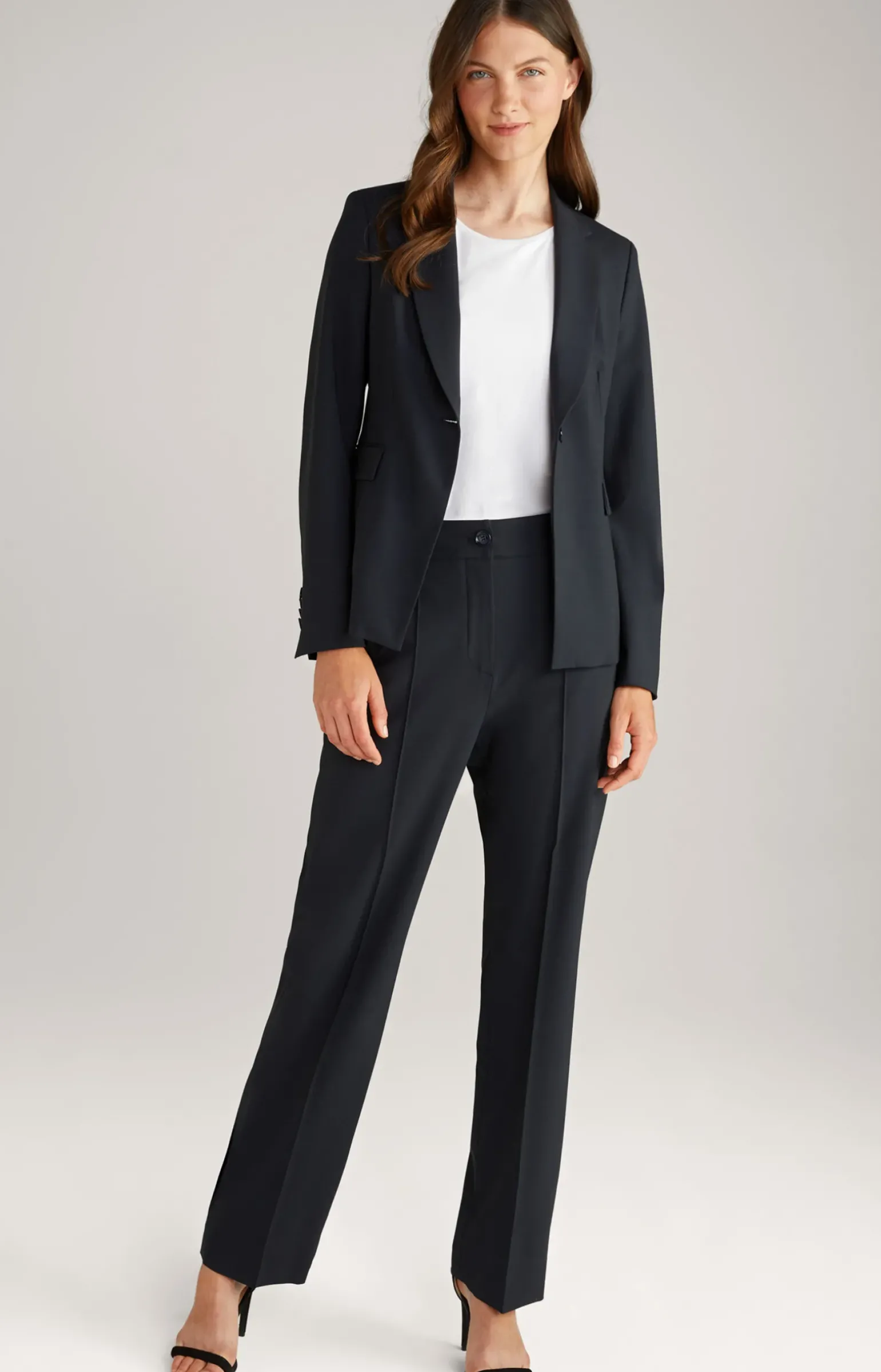 Marlenehose in Dunkelblau