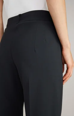 Marlenehose in Dunkelblau