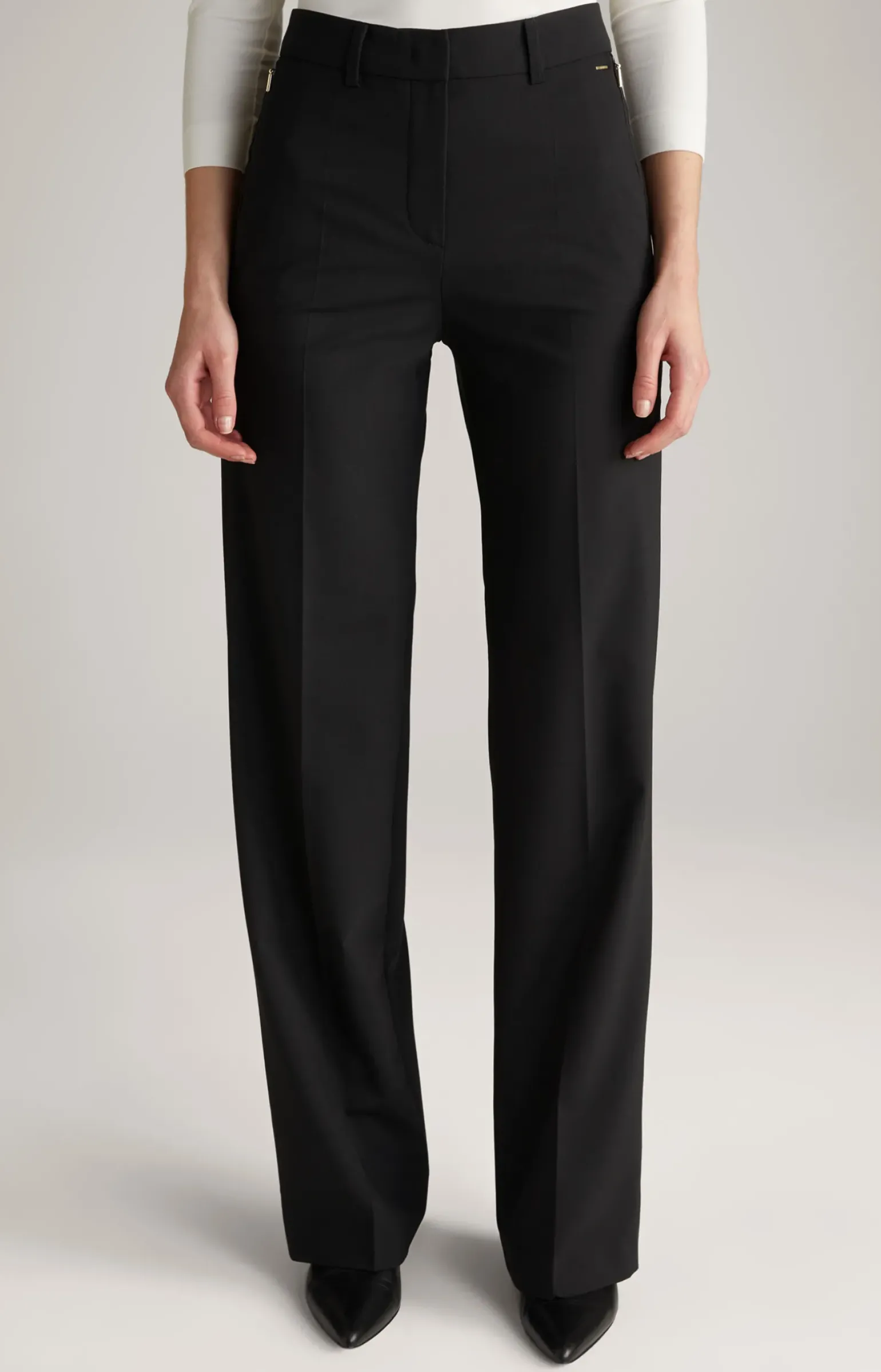 Marlenehose in Schwarz