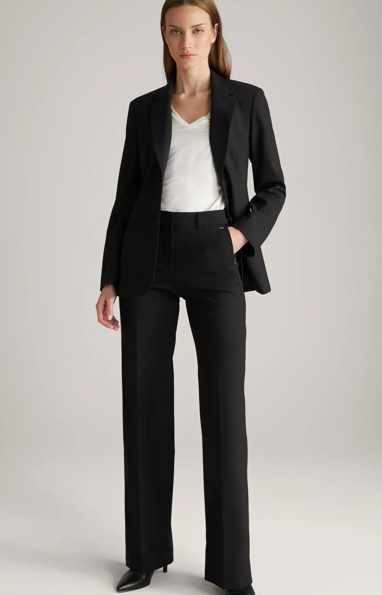 Marlenehose in Schwarz