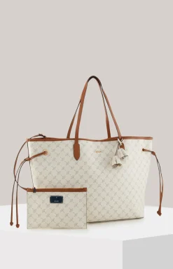 Maxi-Shopper Cortina Lara in Offwhite