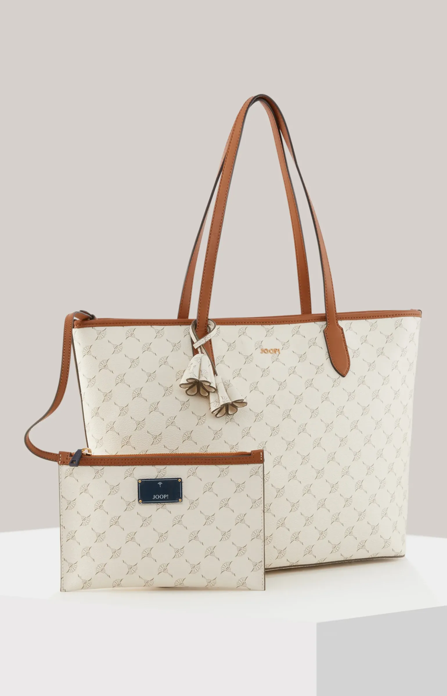 Midi-Shopper Cortina Lara in Offwhite