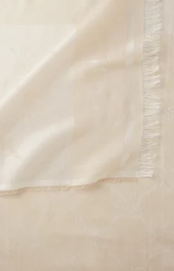 Modal-Baumwoll-Schal in Beige