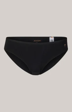 Modal-Bikini-Slip in Schwarz