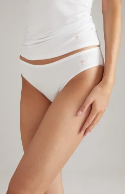 Modal-Bikini-Slip in Weiß