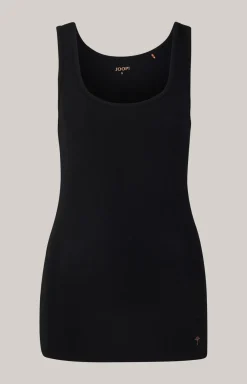 Modal-Top in Schwarz