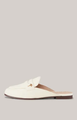 Mule Unico Aperta in Creme