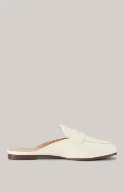 Mule Unico Aperta in Creme
