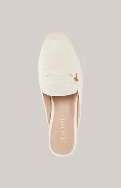 Mule Unico Aperta in Creme