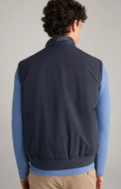 Nylon-Steppweste Alco in Navy