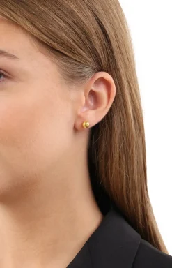 Ohrhänger mit Zirkonia in Gold