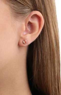 Ohrstecker in Roségold