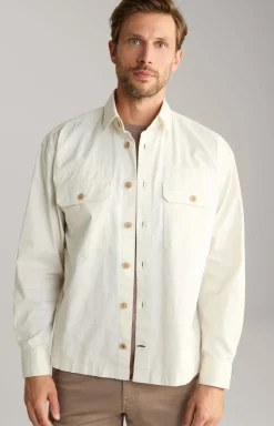 Overshirt Hadwin in Offwhite