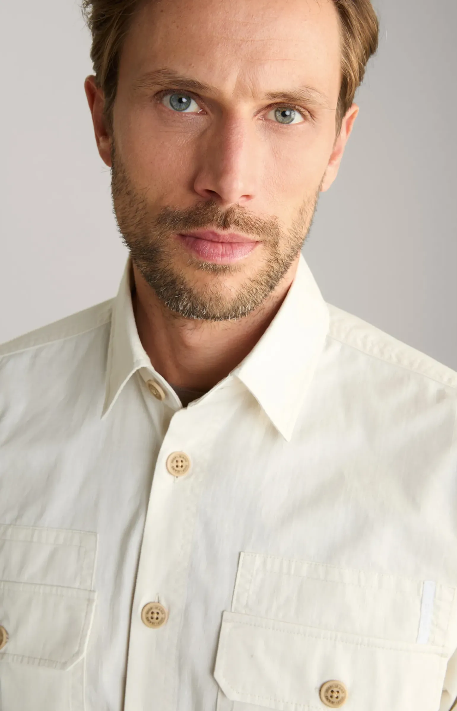 Overshirt Hadwin in Offwhite