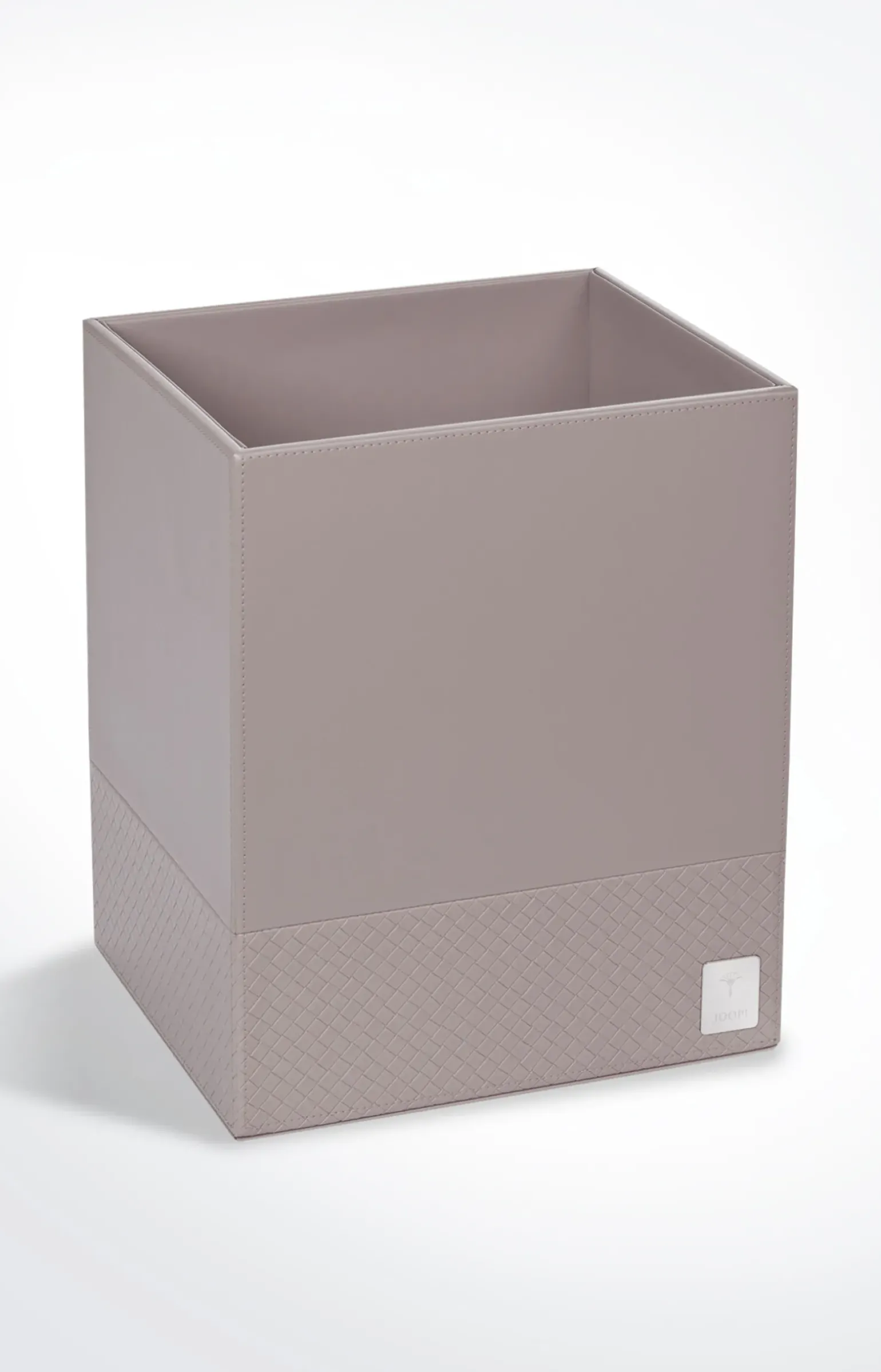 Papierkorb Bathline, Grau-Rosé