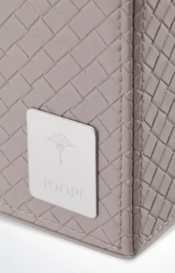 Papierkorb Bathline, Grau-Rosé