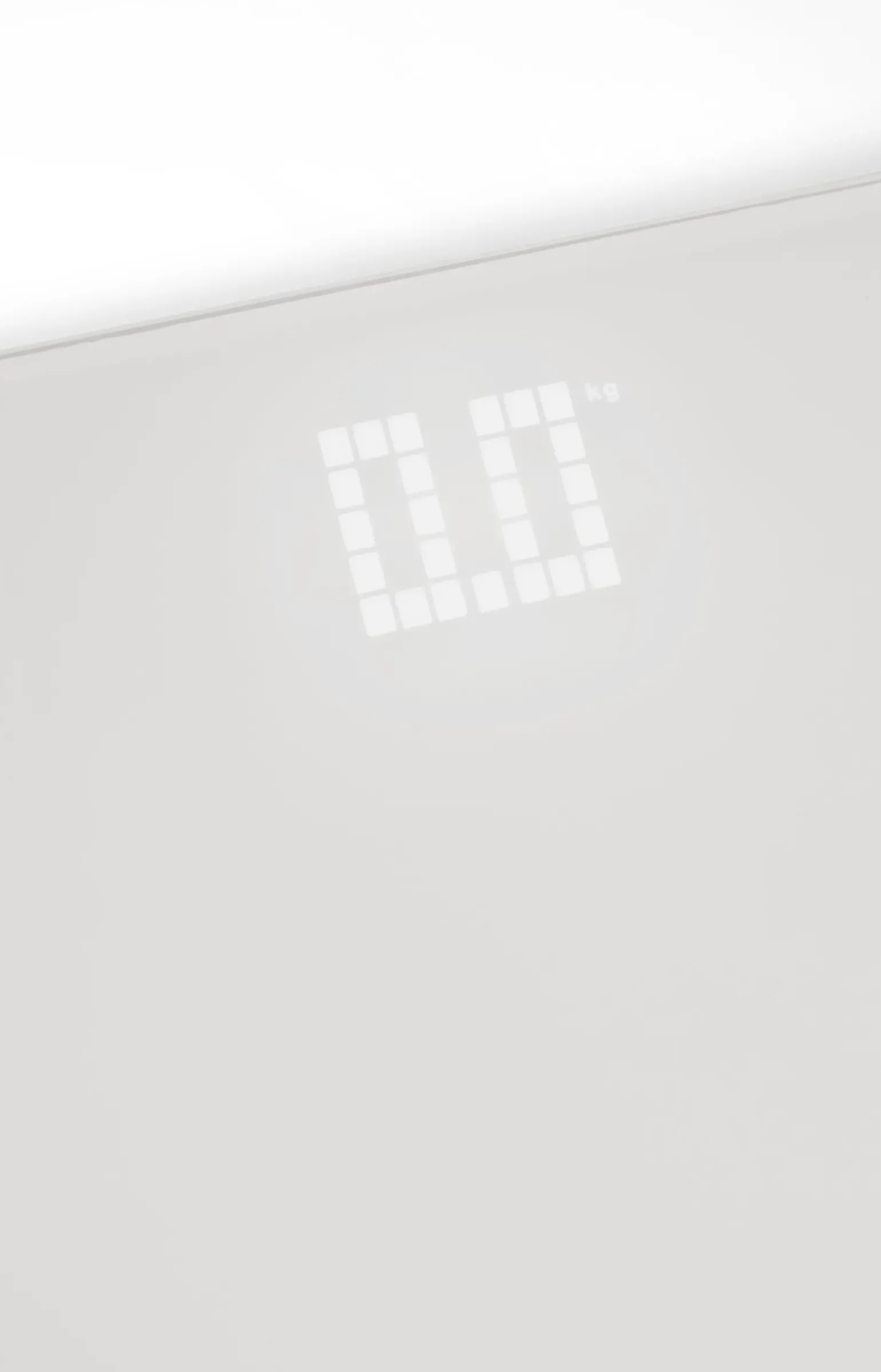 Personenwaage Lifestyle, Weiß