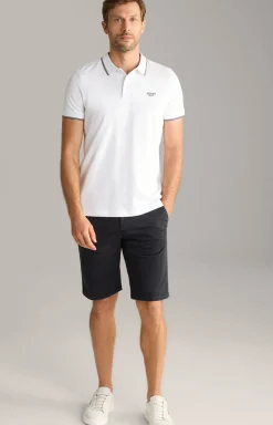 Poloshirt Agnello in Weiß