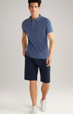 Poloshirt Ambrosio in Blau
