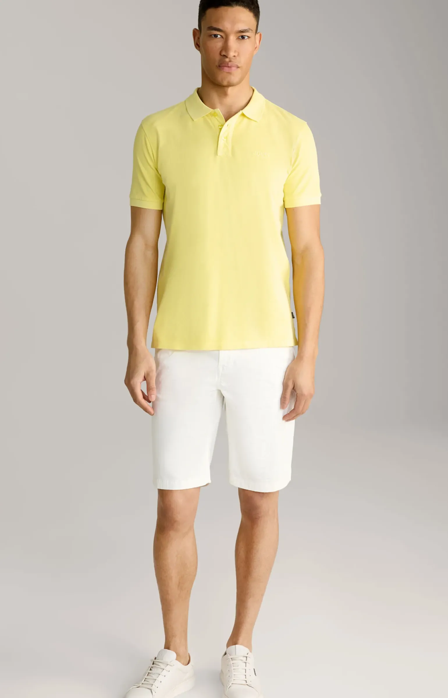 Poloshirt Ambrosio in Gelb