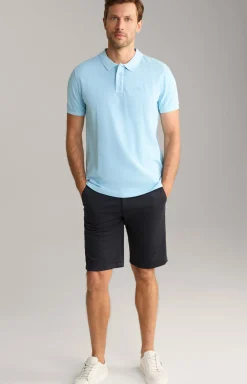 Poloshirt Ambrosio in Hellblau