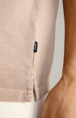 Poloshirt Ambrosio in Hellbraun