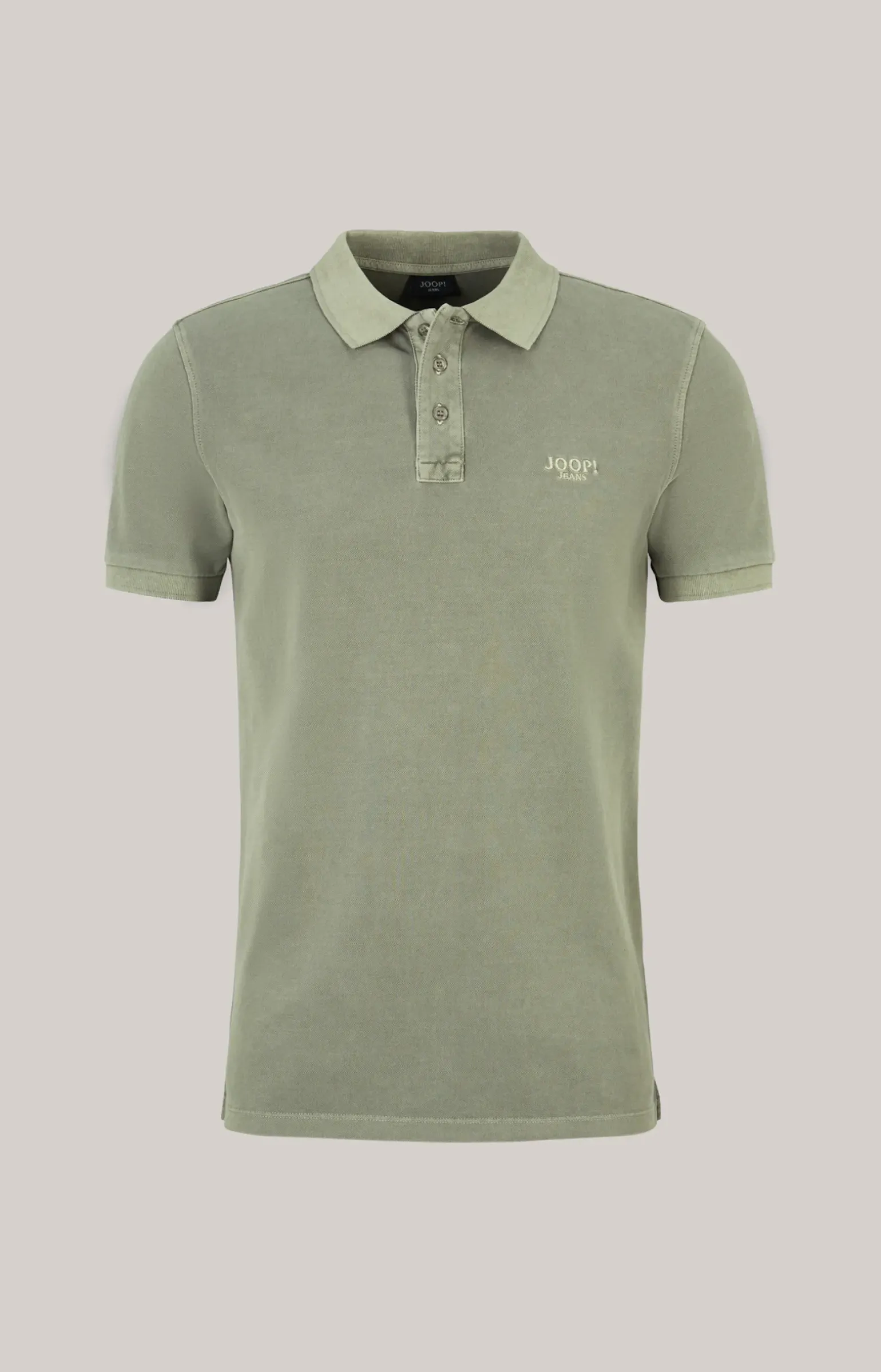 Poloshirt Ambrosio in Oliv