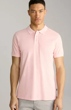 Polo-Shirt Ambrosio in Rosé