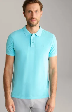 Poloshirt Ambrosio in Türkis