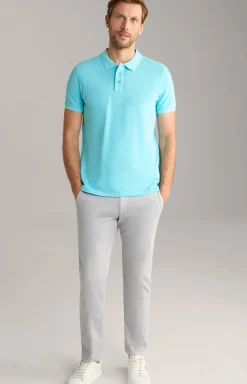 Poloshirt Ambrosio in Türkis