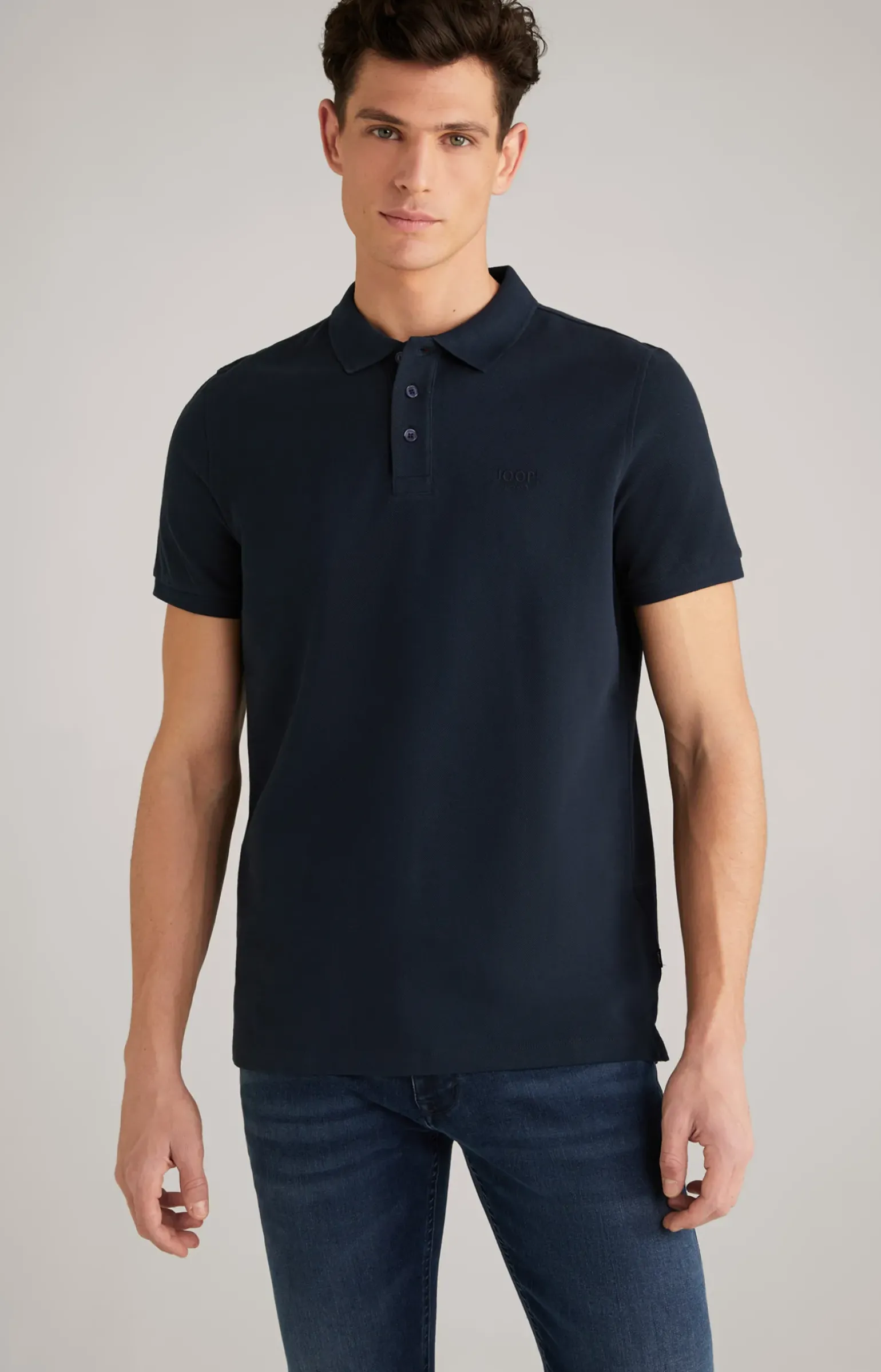 Poloshirt Beeke in Dunkelblau