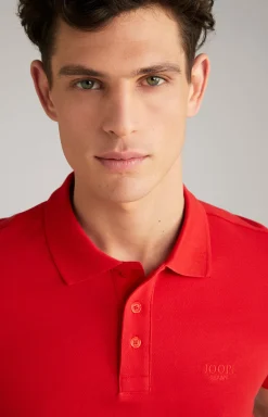 Poloshirt Beeke in Rot
