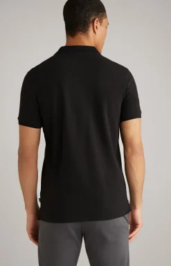 Poloshirt Beeke in Schwarz