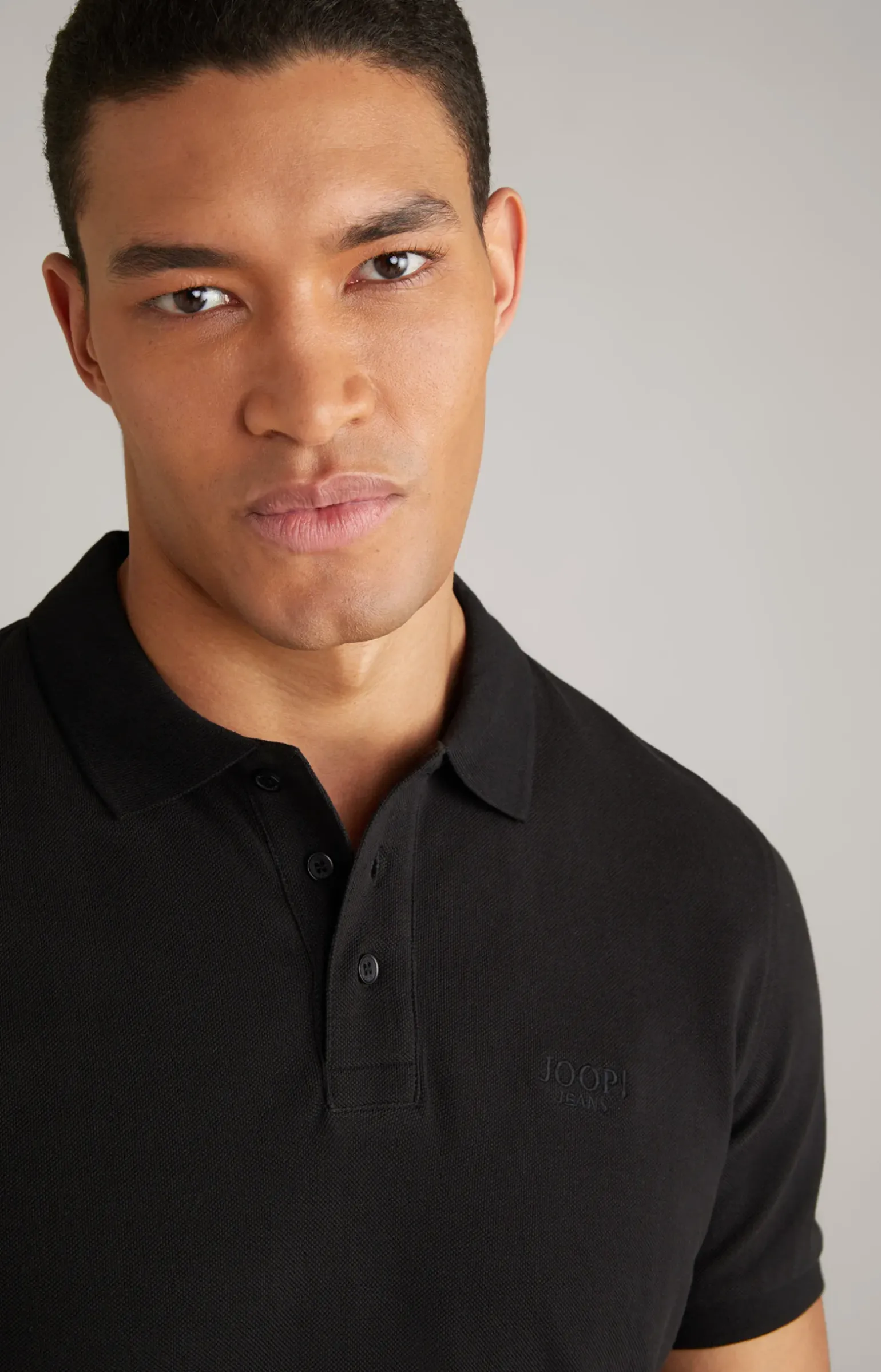 Poloshirt Beeke in Schwarz