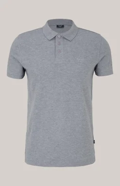 Poloshirt Beeke in Silbergrau