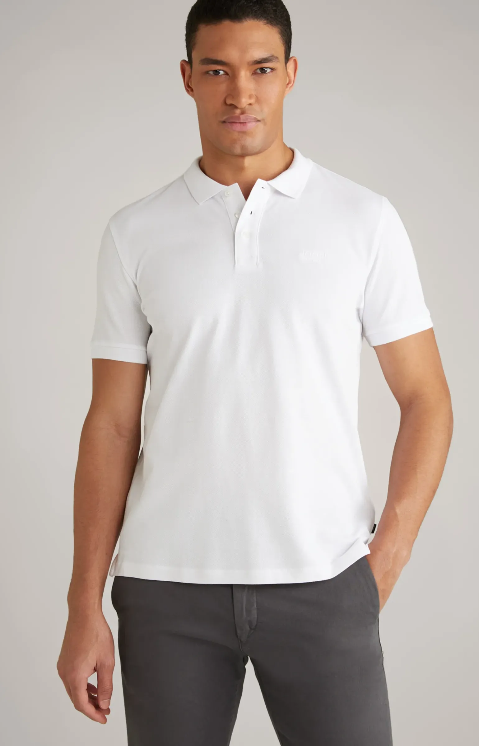 Poloshirt Beeke in Weiß