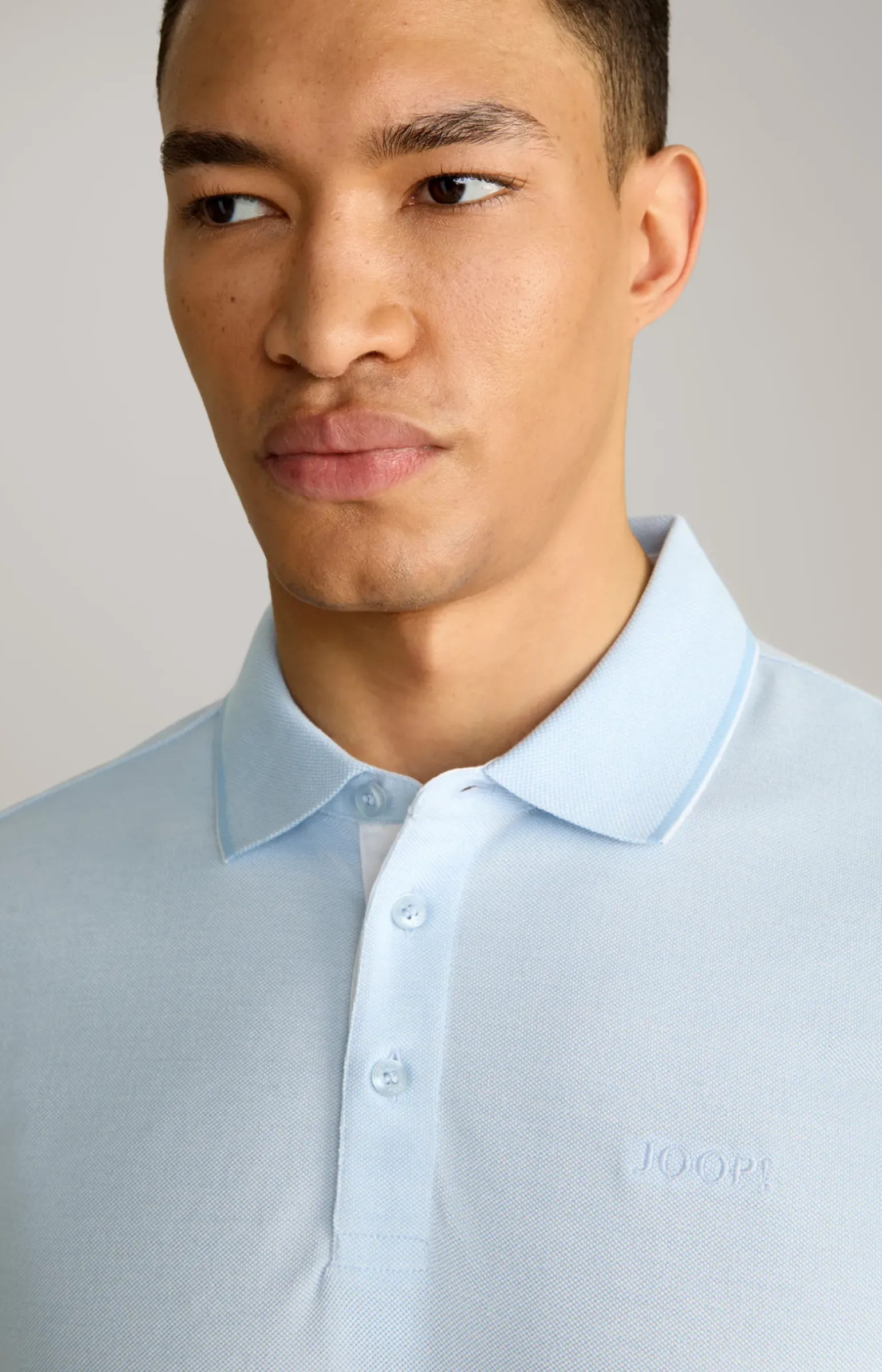 Poloshirt Percy in Hellblau