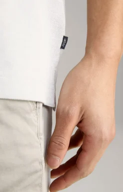 Poloshirt Percy in Hellgrau